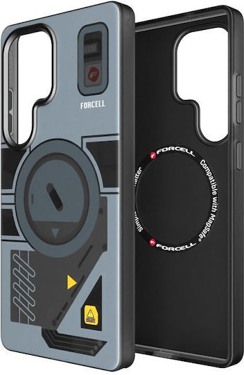 Forcell F-protect Back Cover Πλαστικό / Σιλικόνης Ανθεκτικό Γκρι (Galaxy S25)