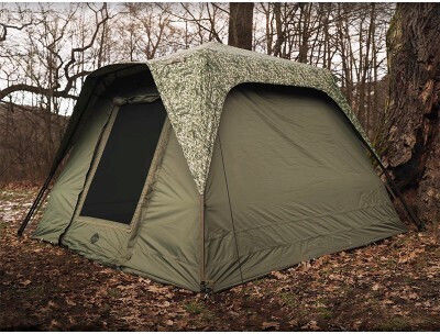 Delphin Cubicon AirSPACE C2G Cort de Camping Verde 3 anotimpuri pentru 2 persoane 270x270x190cm