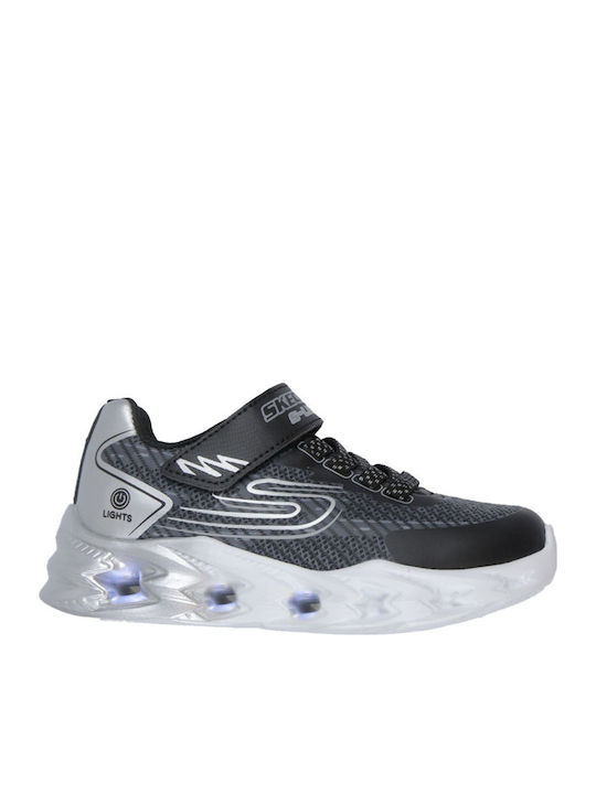 Quantroid Vortex 2.0 Παιδικά Sneakers με Σκρατς & Φωτάκια Μαύρα