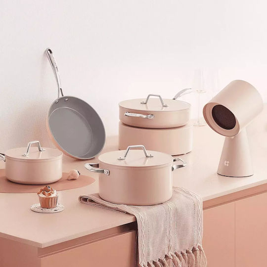 Ciarra Beyond Cookware Cookware Set Made Of Aluminum With Ceramic Coating 4 Pieces
