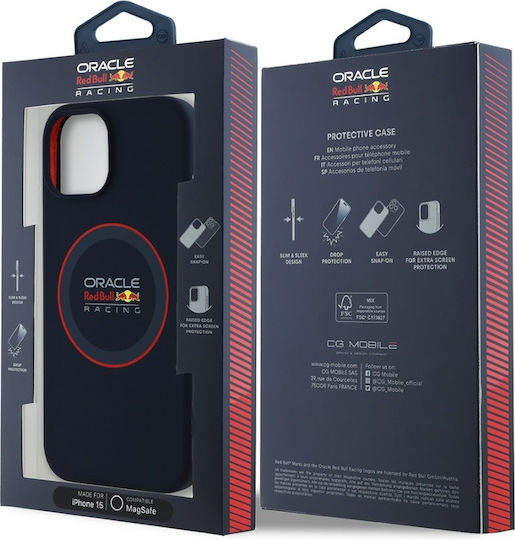 Red Bull Back Cover Σιλικόνης Κόκκινο (iPhone 15)