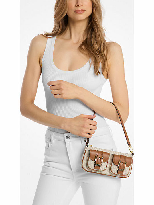 Michael Kors Logo Γυναικεία Τσάντα από Συνθετικό Δέρμα