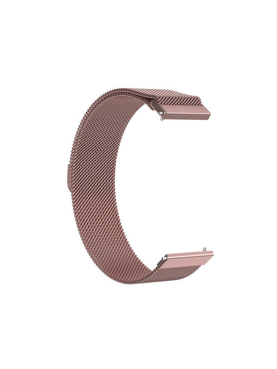 Techsuit Strap Huawei Watch Gt 4 41mm W1/honor Watch S1/garmin Venu 2s/vivoactive 4s Techsuit Watchband 18mm W009 Rose Gold 5949419256996
