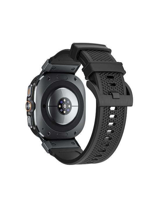 Tech-Protect Delta Pro Armband Silikon Schwarz (Galaxy Watch Ultra)