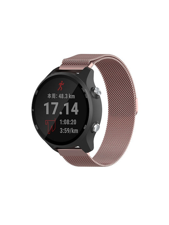 Techsuit Strap Huawei Watch Gt 4 41mm W1/honor Watch S1/garmin Venu 2s/vivoactive 4s Techsuit Watchband 18mm W009 Rose Gold 5949419256996