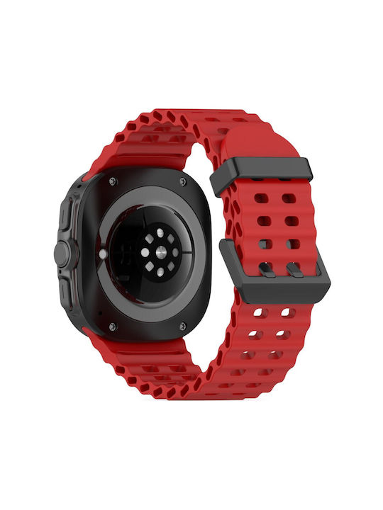 Tech-Protect Iconbad Pro Strap Silicone Red (Galaxy Watch Ultra)