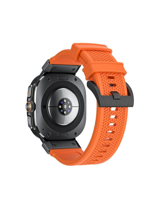 Tech-Protect Delta Pro Curea Silicon Portocaliu (Galaxy Watch Ultra)