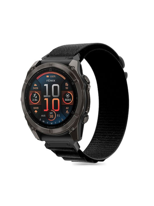 Tech-Protect Hp33 Λουράκι Μαύρο (Garmin Fenix 5 / 6 / 6 PRO / 7 / 8 / 8 PRO (47 Mm) / E)