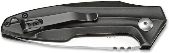 Boker Magnum Final Flick Out Pocket Knife Black