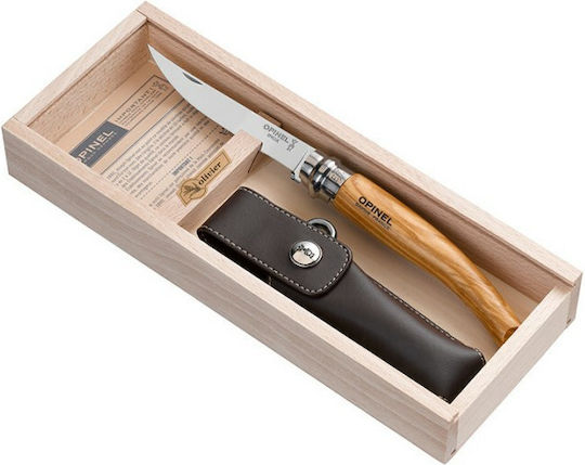 Opinel Multi-tool Khaki with Blade made of Steel in Sheath