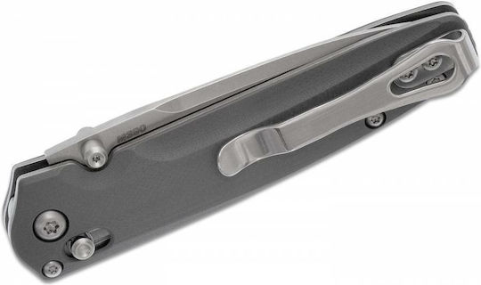 Benchmade Valet Pocket Knife Gray in Sheath
