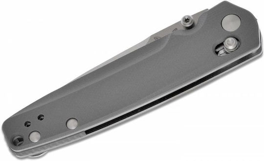 Benchmade Valet Pocket Knife Gray in Sheath