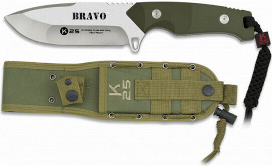 K25 Bravo Cuțit Bravo Green în Toc