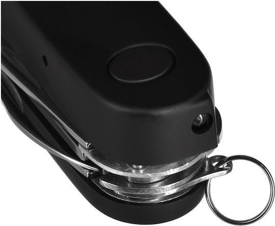 AZY Black Swiss Army Knife in Leather Sheath