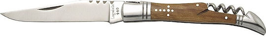 Baladeo Laguiole Classic with Corkscrew Джобно ножче Кафяв