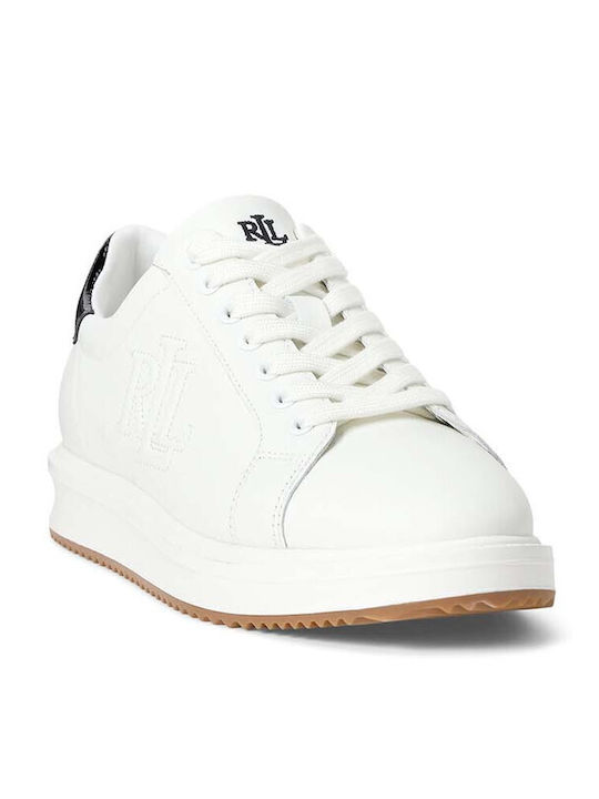 Ralph Lauren Sneakers Snow White / Black