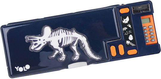 Yolo Retro Pencil Case Multicolored