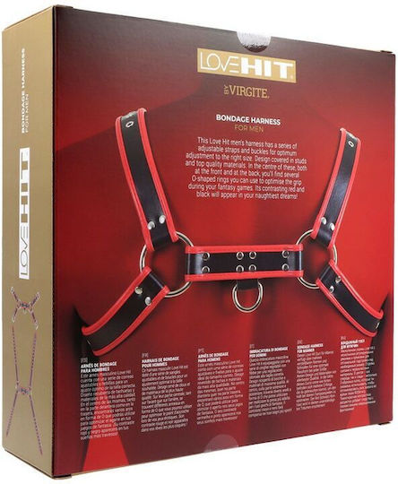 Virgite BDSM Zubehör Black/Red
