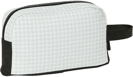 Real Madrid Pencil Case with 1 Compartment White