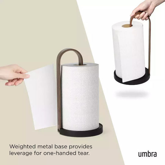 Umbra Metallic Paper Towel Holder White 17.4x17x31cm 1022358-048