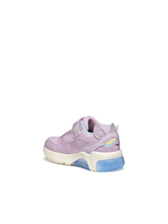 Geox Kids Sneakers Anatomic Lilac