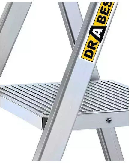 Drabest Scară Aluminiu cu 5+1 Trepte