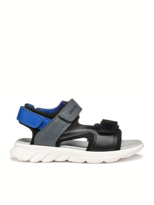 Geox J SANDAL AIRADYUM Μαύρα