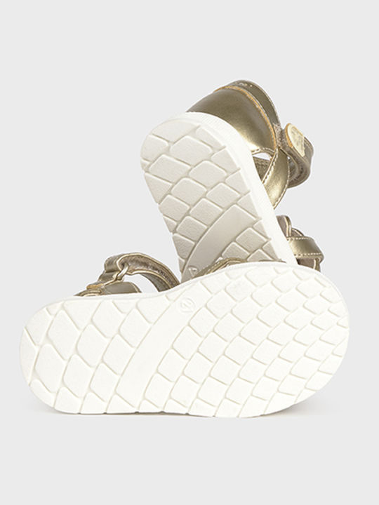 Mayoral Baby Soft-Sole Sandals Gold