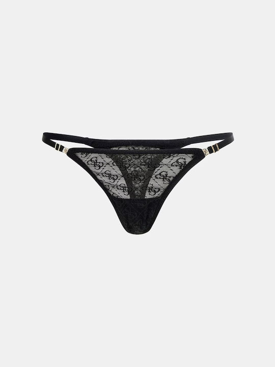 Γυναικείο String Μαύρο