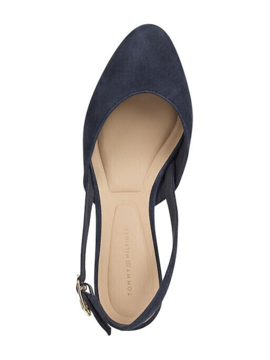 Suede Γόβες Μπλε