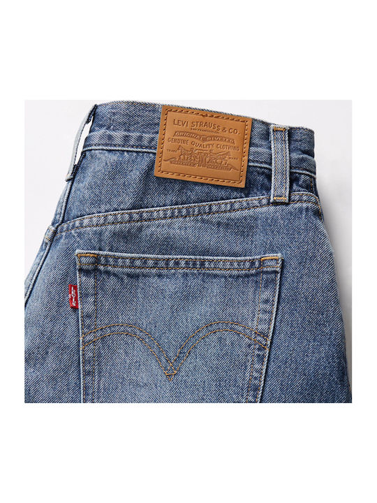 Women's Jean High-waisted Shorts Blue
