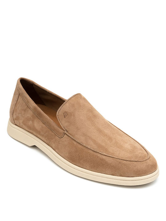 Frau Suede Ανδρικά Loafers σε Ταμπά Χρώμα