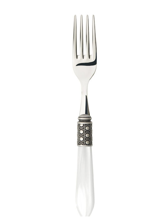 Casa Bugatti Optical Old-silver Set de Tacâmuri Inoxidabil Albe 24buc