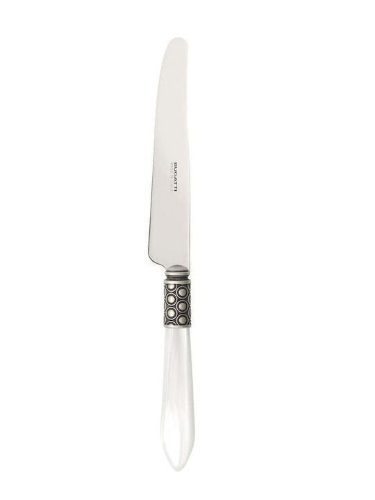 Casa Bugatti Optical Old-silver Set de Tacâmuri Inoxidabil Albe 24buc