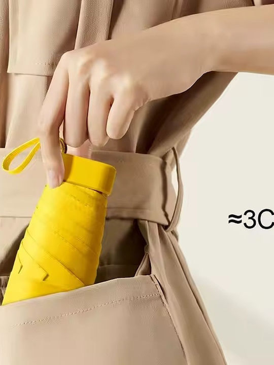 Windproof Umbrella Compact Light Blue