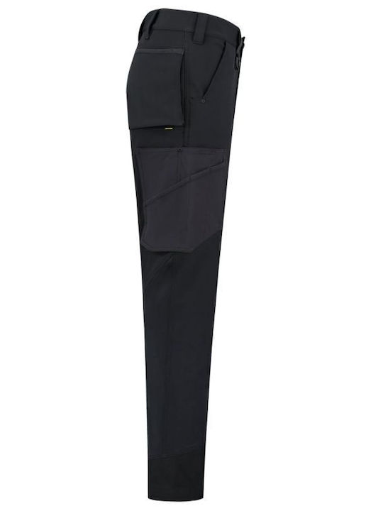 Tricorp Reflective Work Trousers Black