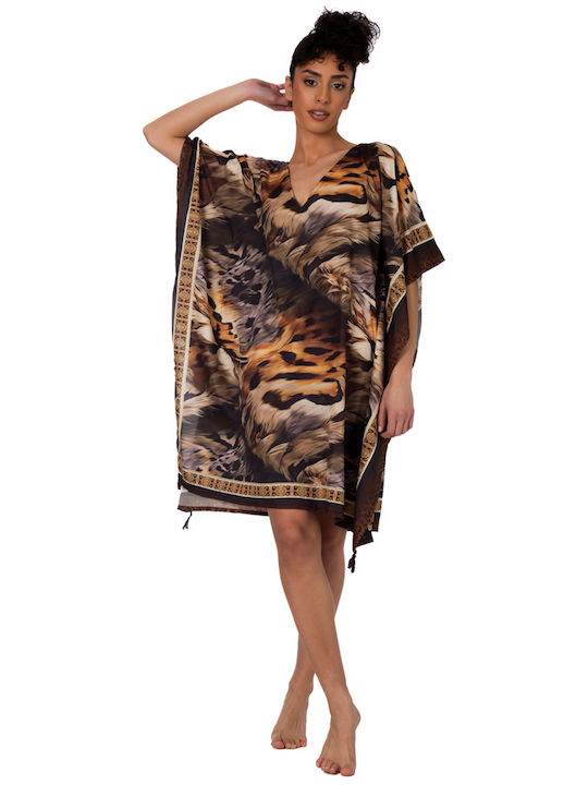 Indischer Kaftan Poncho Ar229-a Solo Me 90cm X 90cm Einheitsgröße Damen