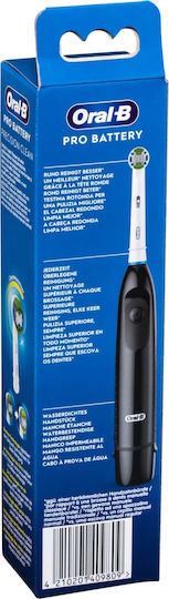 Oral-B Pro Battery Precision Clean Електрическа Четка за Зъби Черен