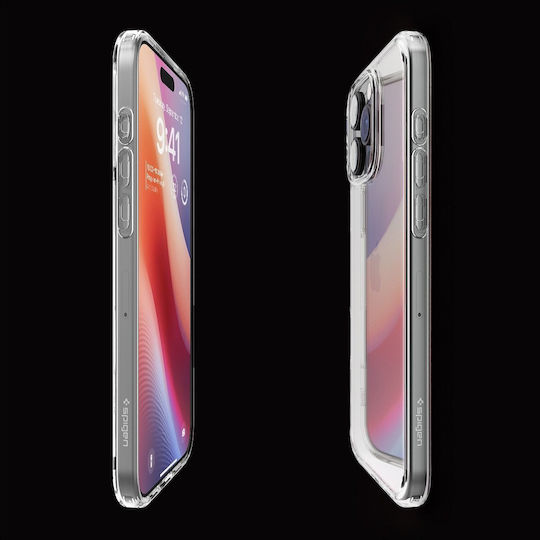 Spigen Crystal Hybrid Crystal Back Cover Σιλικόνης Διάφανο (iPhone 16 Pro Max)