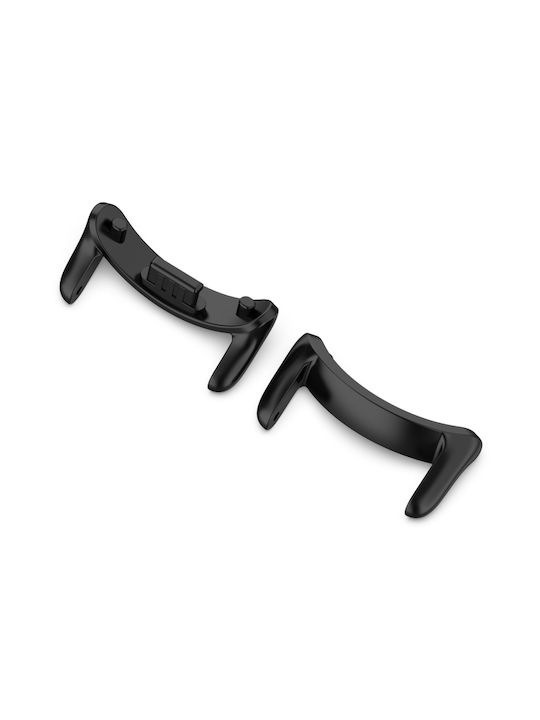 Xiaomi Smart Band 9 Nfc 14mm 1 Ζεύγος Μεταλλική Υποδοχή Ρολογιού Μαύρο