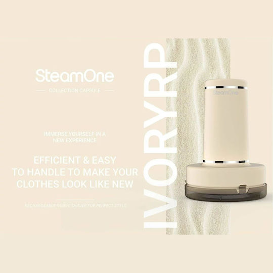 Îndepărtător de scame Steamone Ivory