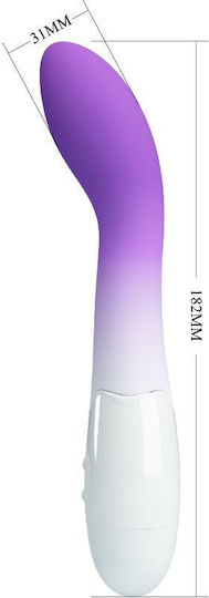 Pretty Love Bishop Vibrator G-Spot Purple