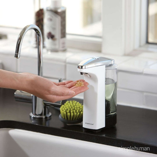 Liquid Soap Dispenser Sensor Simplehuman 237 ml White