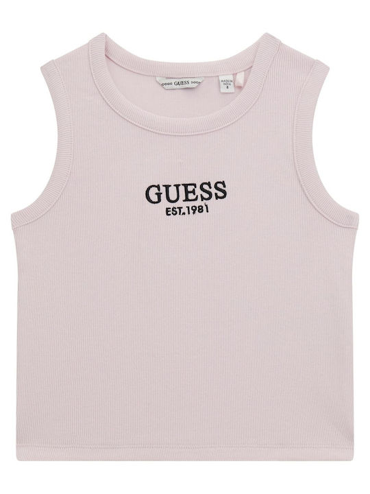 Guess Children's Blouse Sleeveless Pink