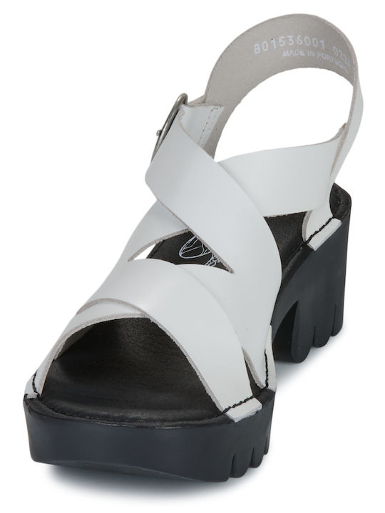 Sandalen Weiß
