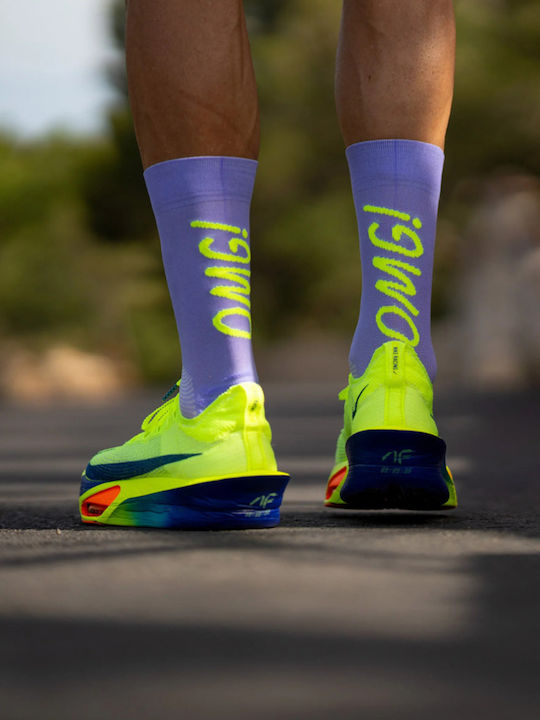 Sporcks Running Κάλτσες Μωβ 1 Ζεύγος
