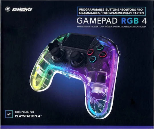 Snakebyte RGB S HS Kabellos Gamepad für PS3 / PS4 Mehrfarbig