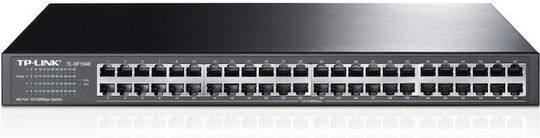 TP-LINK TL-SF1048 v1 Unmanaged L2 Switch με 48 Θύρες Ethernet
