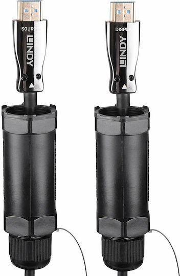 Lindy Cable HDMI male - HDMI male 20m Black