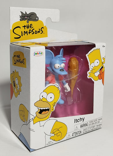 Jakks Pacific Simpsons Itchy The Mouse 6.35cm (Miscellaneous Designs)